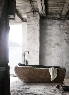 Bañera Artesanal de Piedra – Diseño Único y Resistente - Image 2
